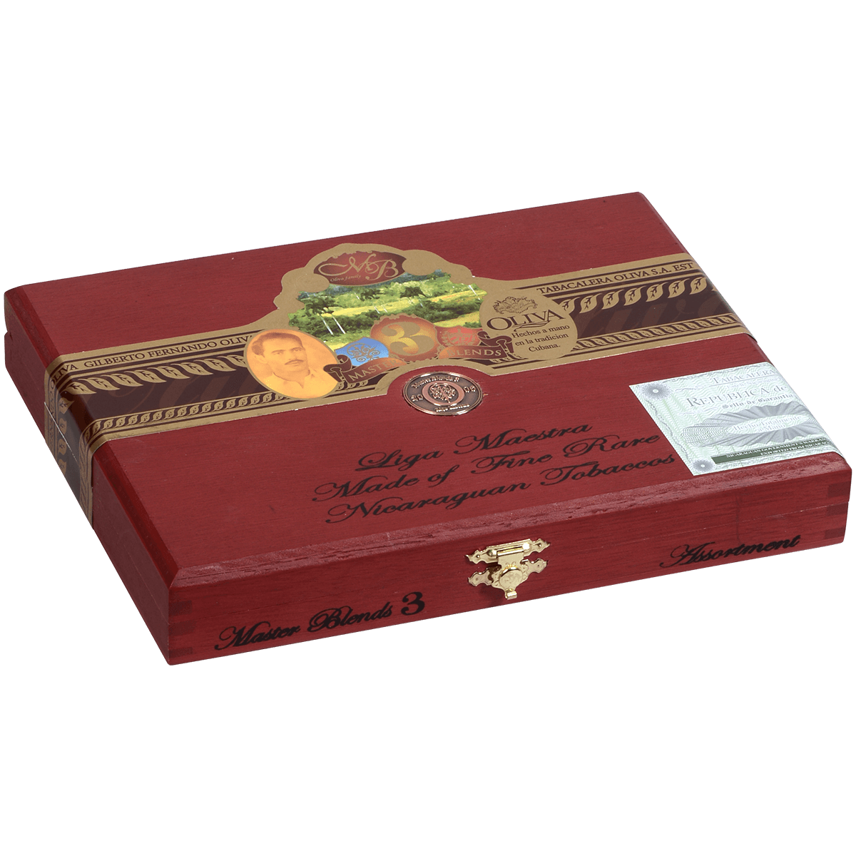 Oliva Master Blends 4 Sampler With Cutter 4 Ct. Box