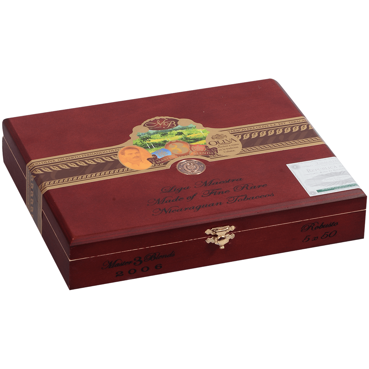 Oliva Master Blends 3 Robusto 20 Ct. Box 5.00X50