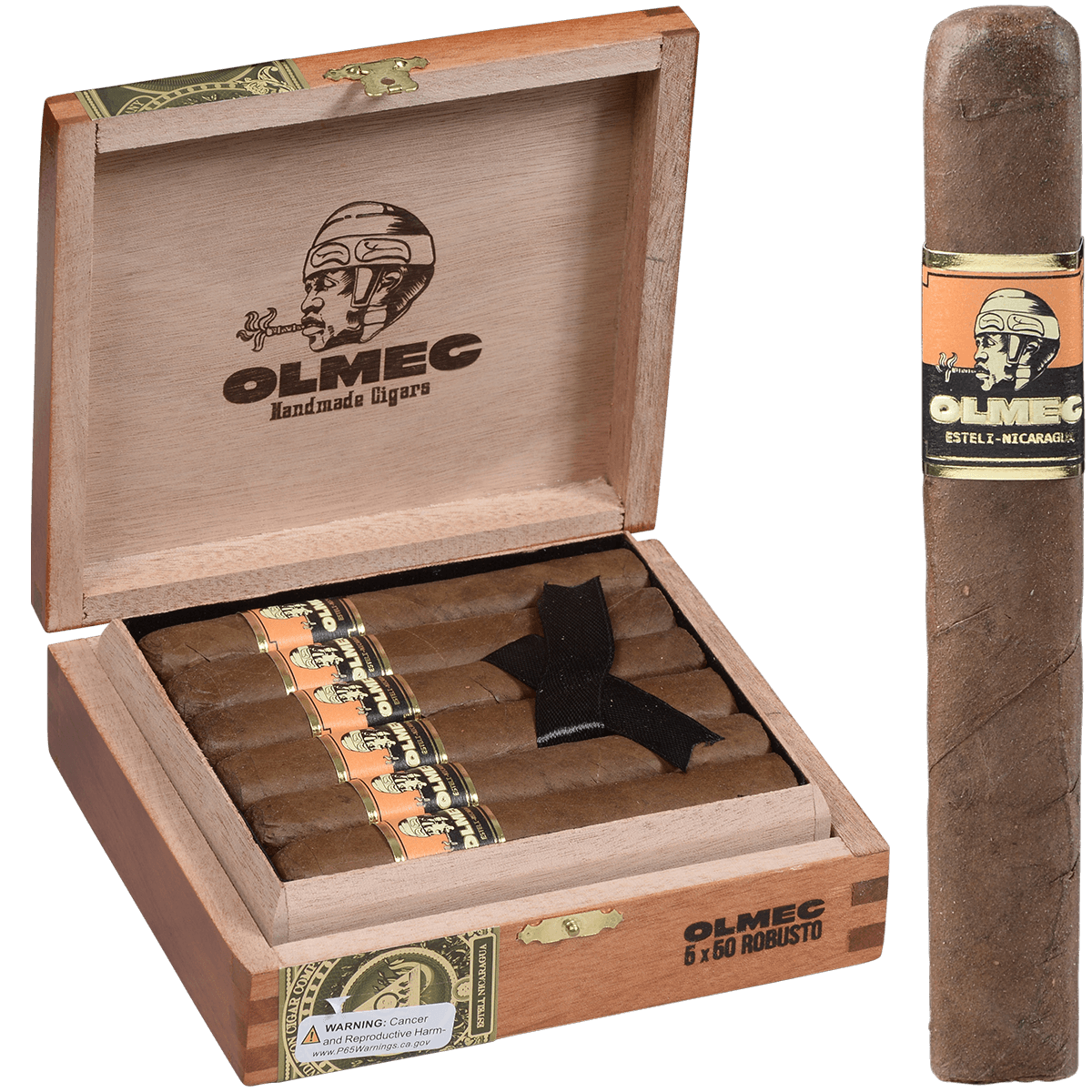 Foundation Olmec Claro Robusto 12 Ct. Box 5.00X50