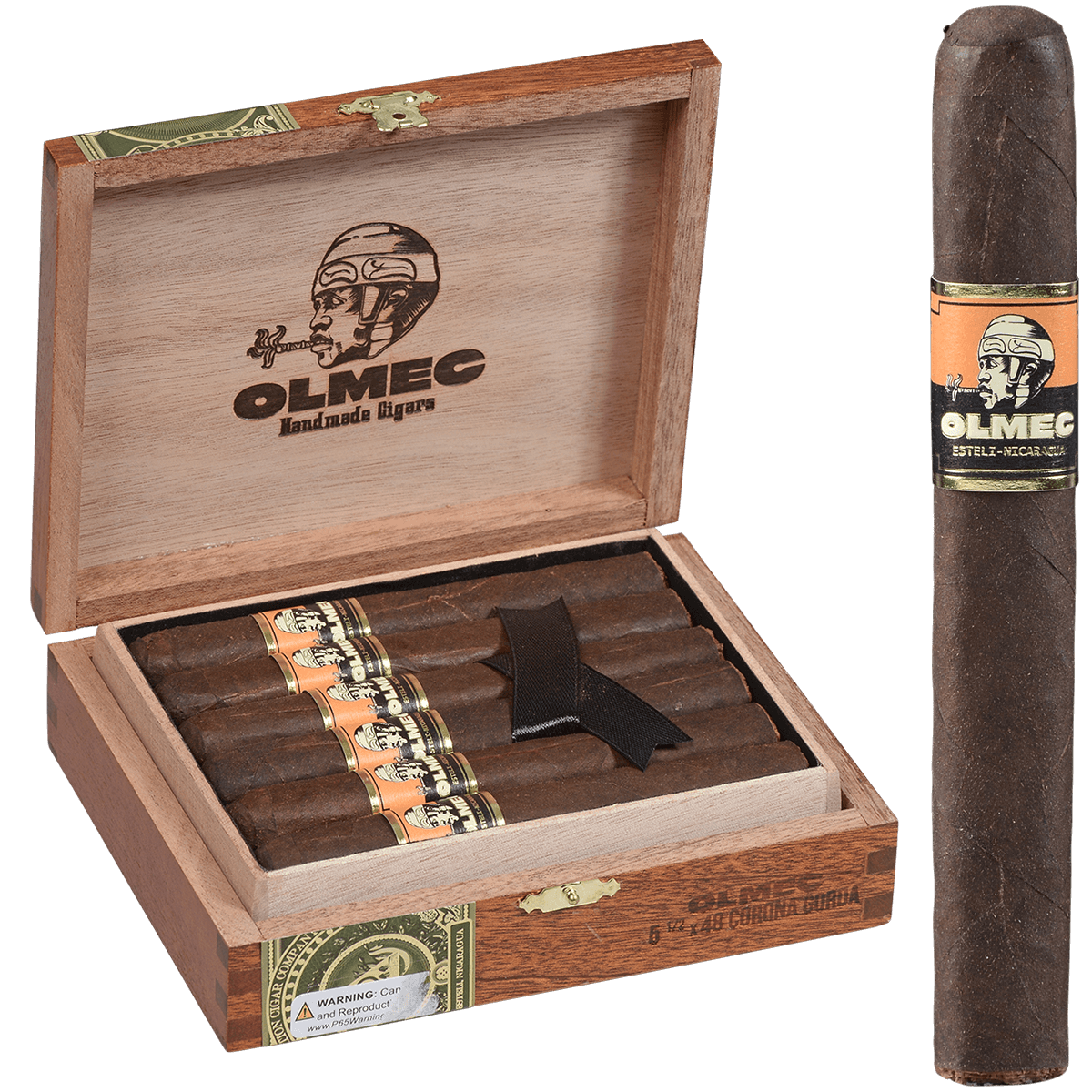 Foundation Olmec Maduro Corona Gorda 12 Ct. Box 5.5X48