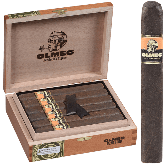 Foundation Olmec Maduro Toro 12 Ct.Box 6.00X52