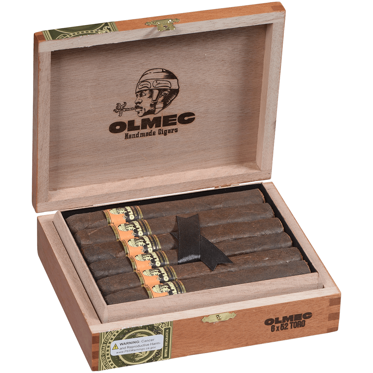 Foundation Olmec Maduro Toro 12 Ct.Box 6.00X52