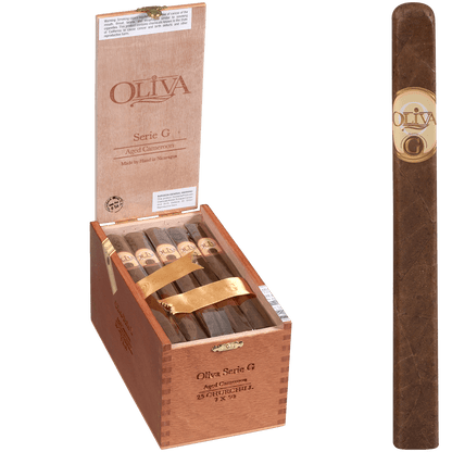 Oliva Serie G Cameroon Churchill 25 Ct. Box 7.00X50