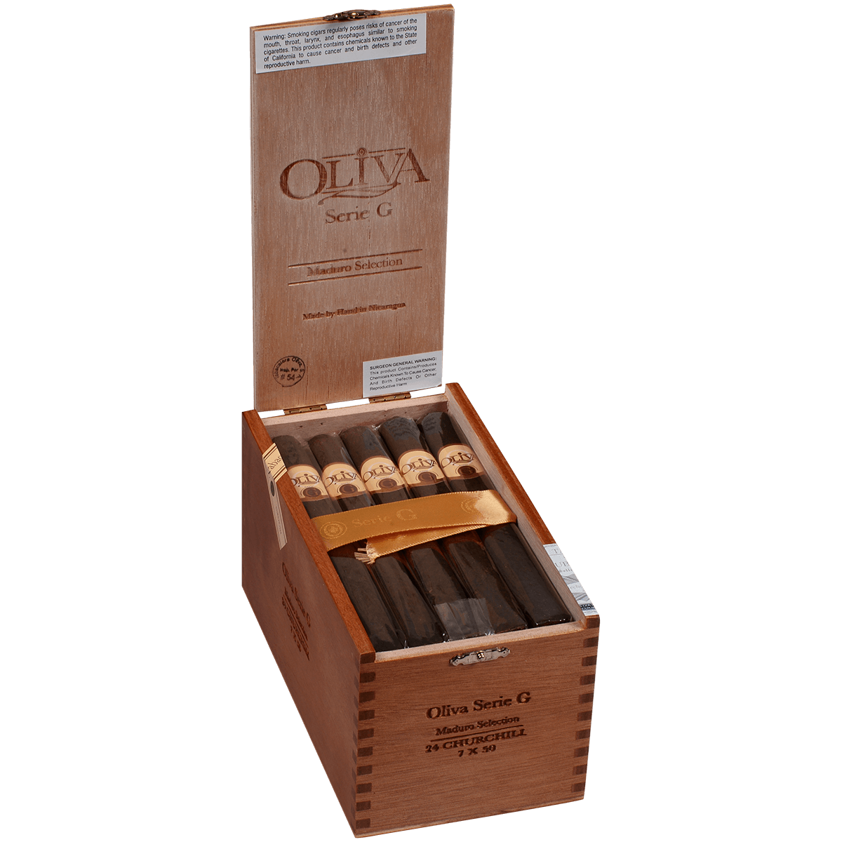 Oliva Serie G Maduro Churchill 24 Ct. Box 7.00X50
