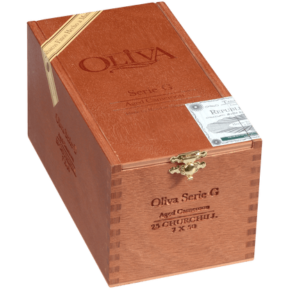 Oliva Serie G Cameroon Churchill 25 Ct. Box 7.00X50