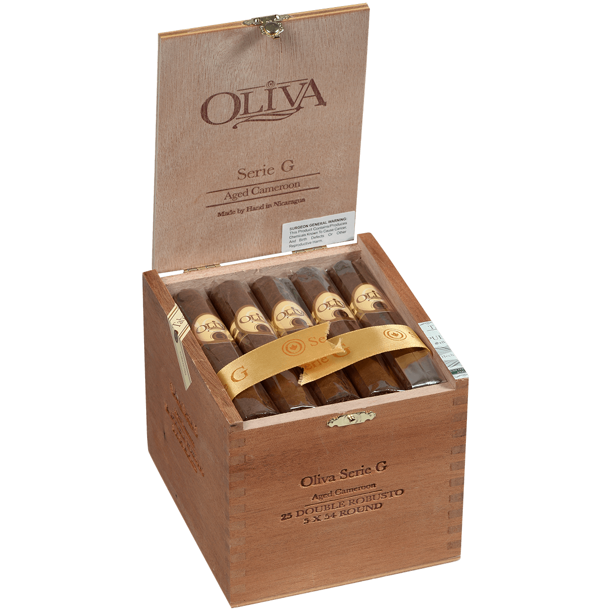 Oliva Serie G Cameroon Double Robusto 25 Ct. Box 5.00X54