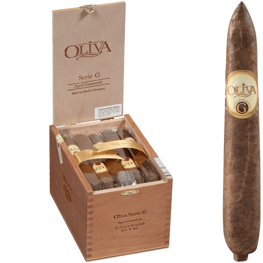 Oliva Serie G Cameroon Figurado 25 Ct. Box 6.50X60