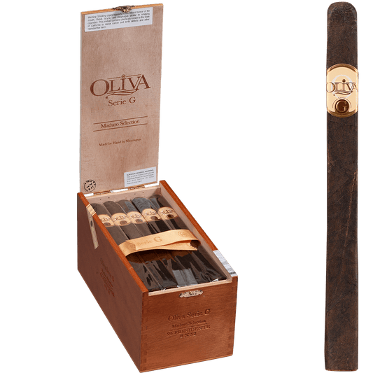 Oliva Serie G Maduro Presidente 24 Ct. Box 8.00X52