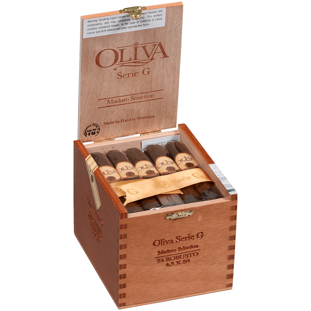 Oliva Serie G Maduro Robusto 24 Ct. Box 4.50X50