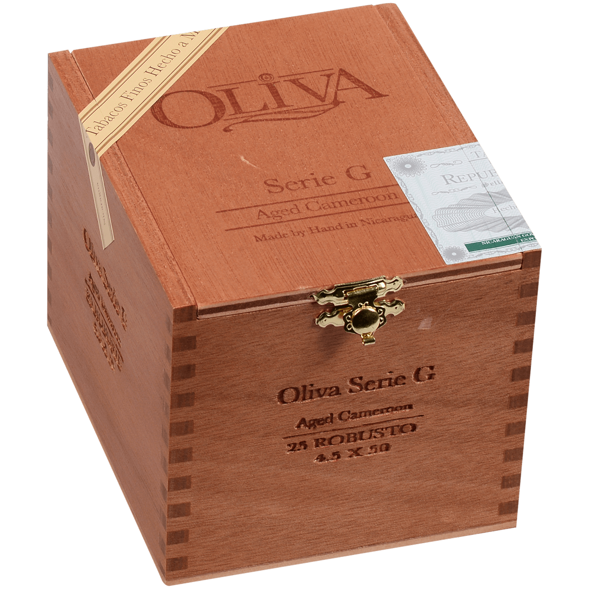 Oliva Serie G Cameroon Robusto 25 Ct. Box 4.50X50