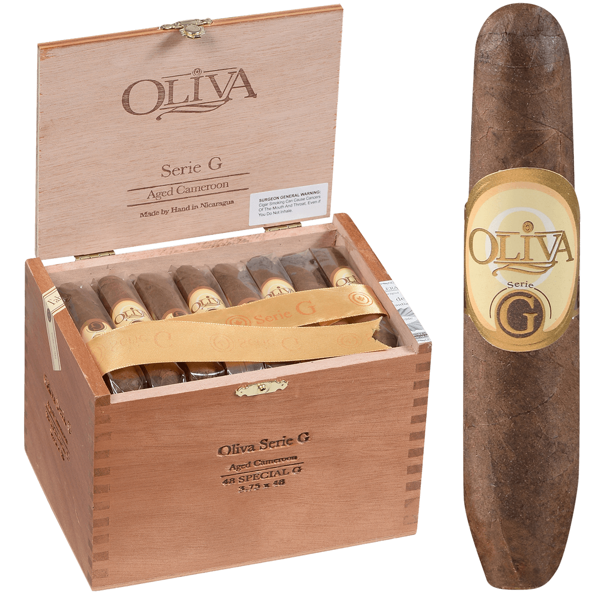 Oliva Serie G Cameroon Special G 48 Ct. Box 3.75X48