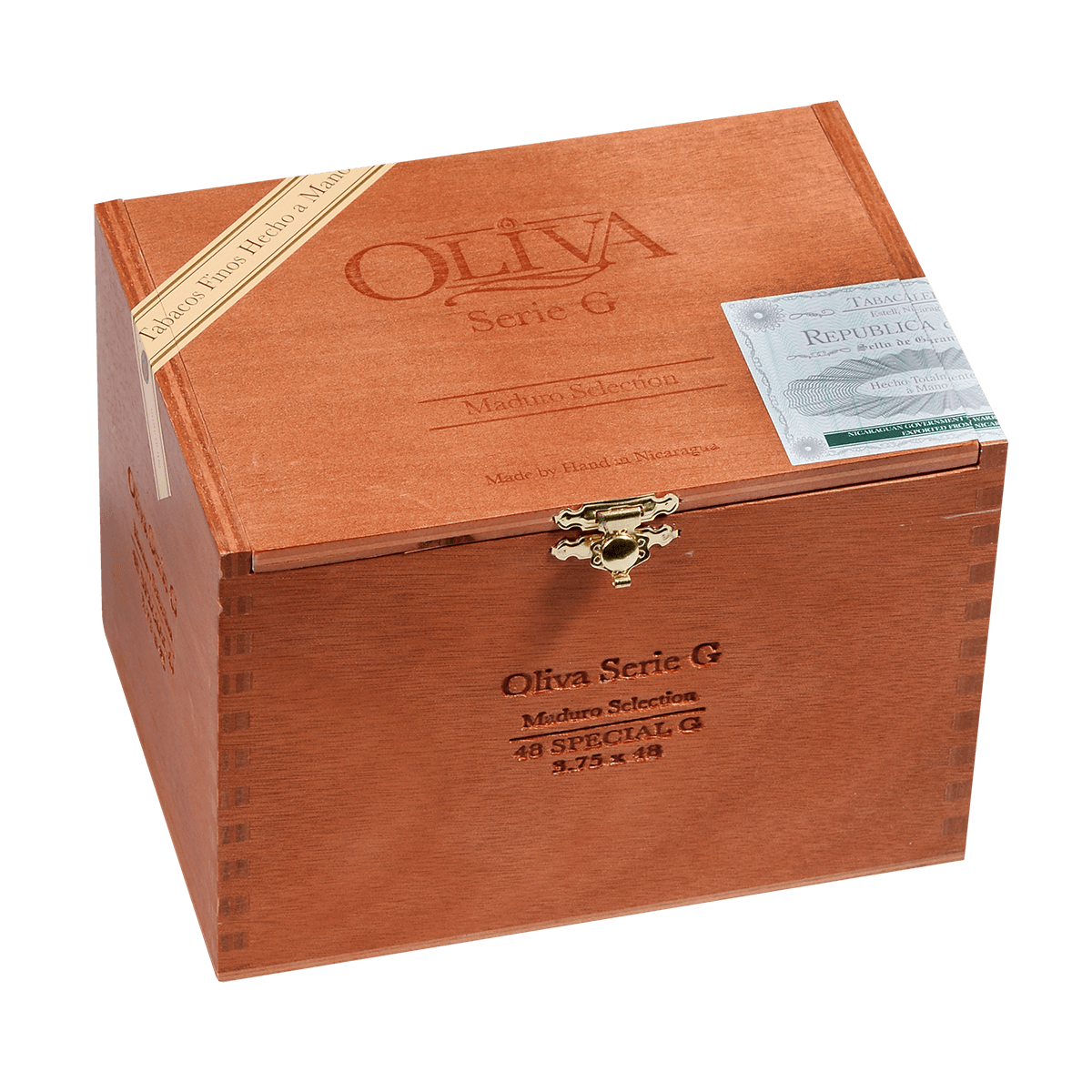 Oliva Serie G Maduro Special G 48 Ct. Box 3.75X48