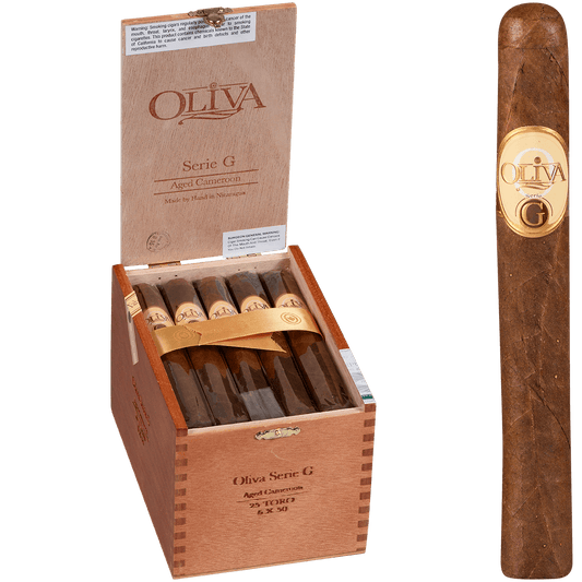 Oliva Serie G Cameroon Toro 25 Ct. Box 6.00X50