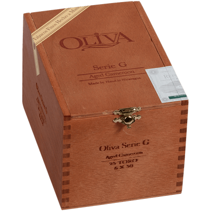 Oliva Serie G Cameroon Toro 25 Ct. Box 6.00X50
