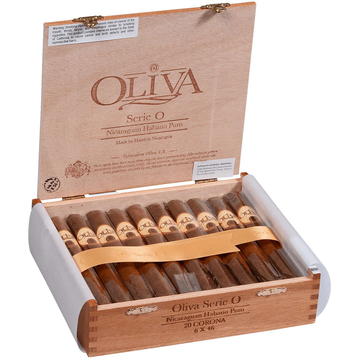 Oliva Serie O Corona 20 Ct. Box 6.00X46