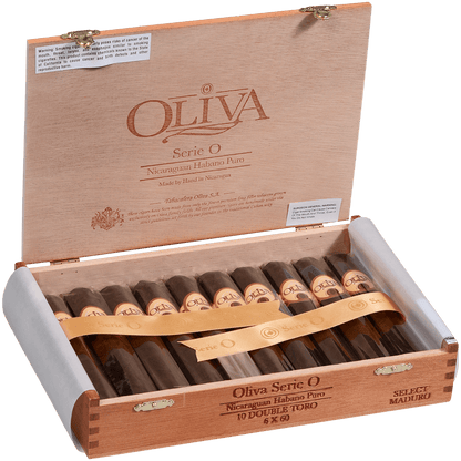 Oliva Serie O Maduro Double Toro 10 Ct. Box 6.00X60