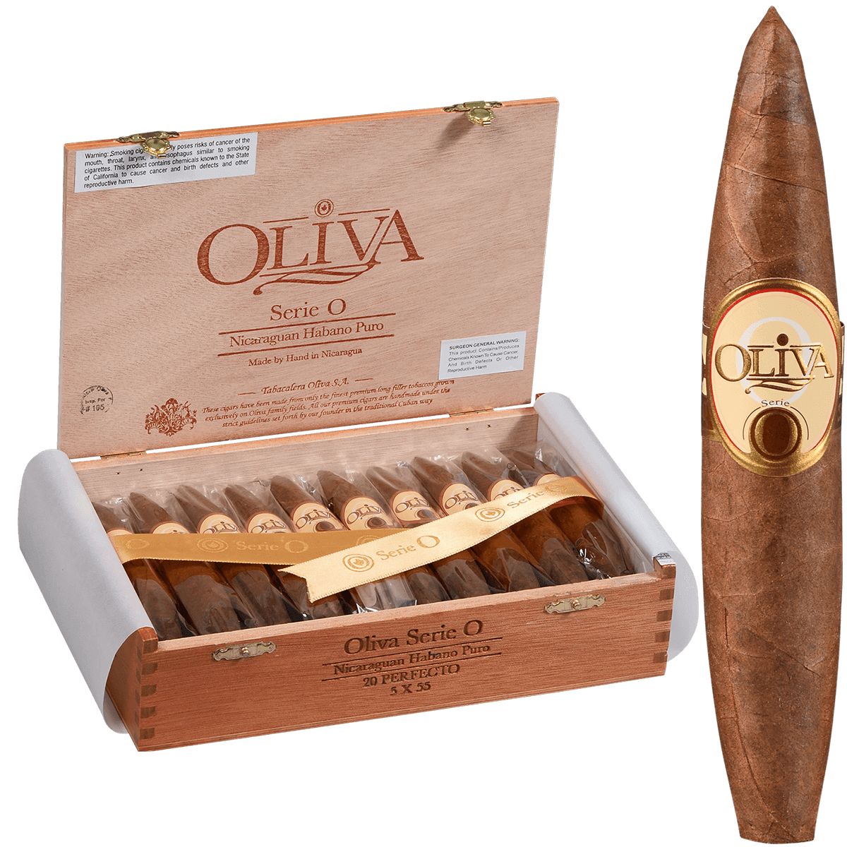 Oliva Serie O Perfecto 20 Ct. Box 5.00X55