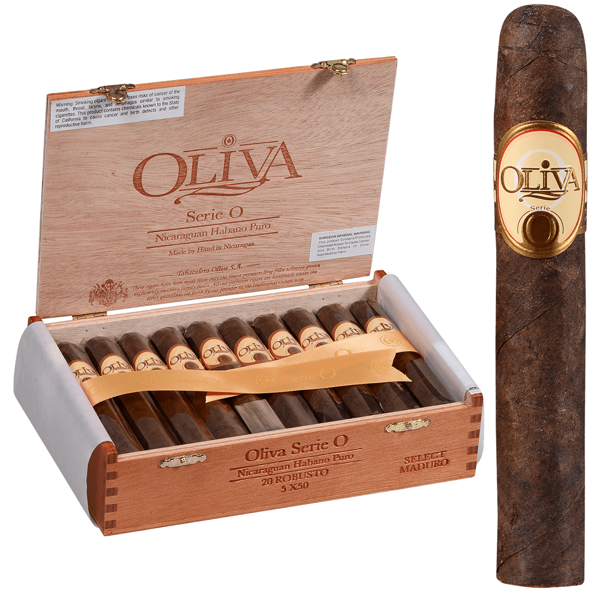 Oliva Serie O Maduro Robusto 20 Ct. Box 5.00X50