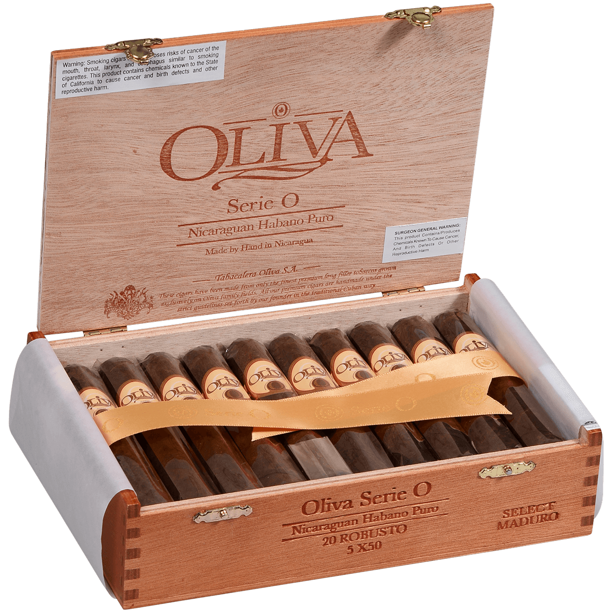 Oliva Serie O Maduro Robusto 20 Ct. Box 5.00X50