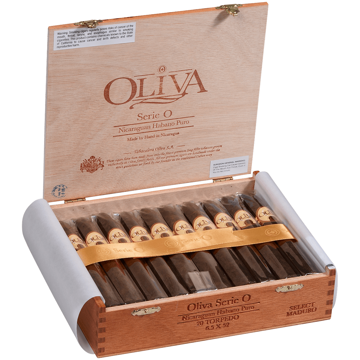 Oliva Serie O Maduro Torpedo 20 Ct. Box 6.5X52