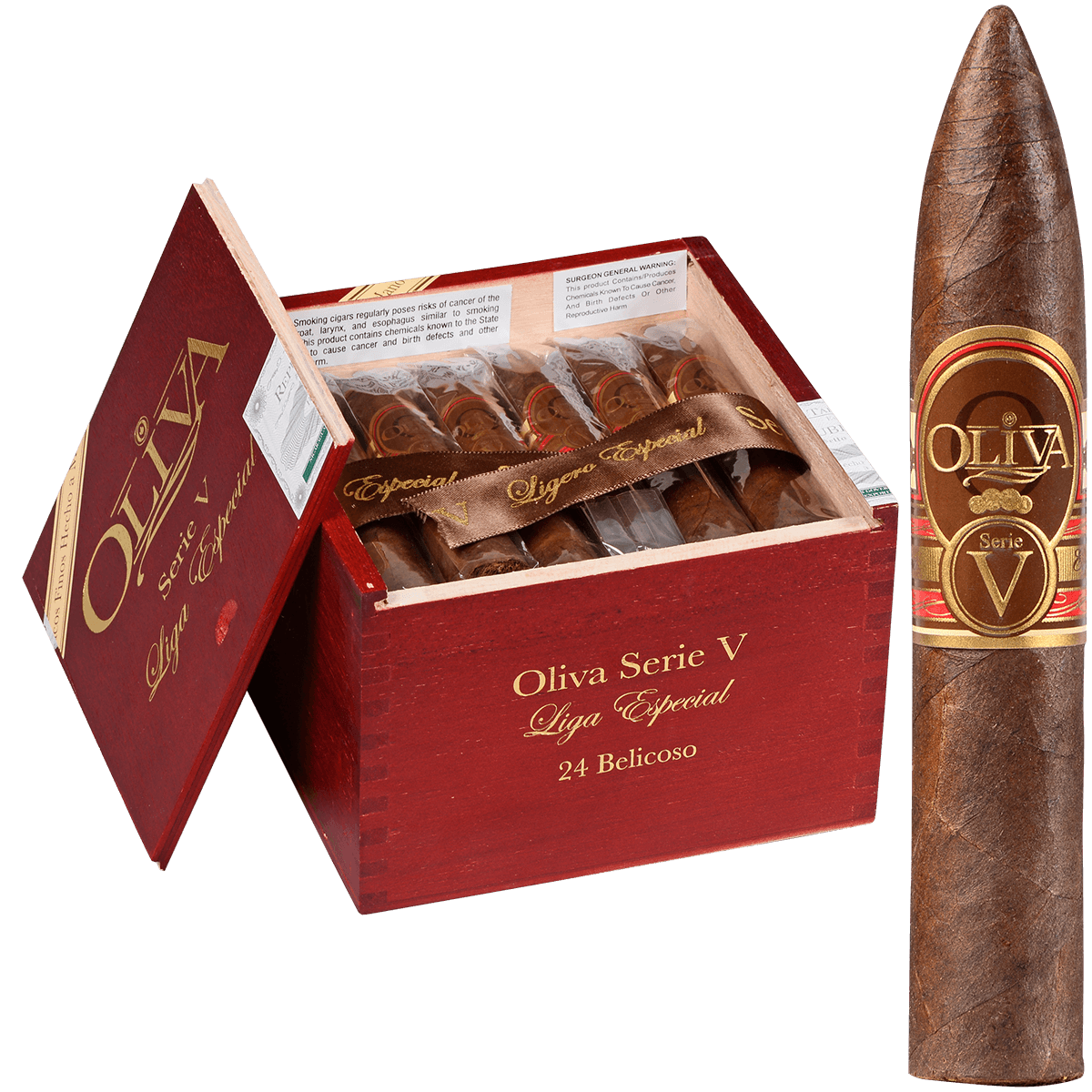 Oliva Serie V Belicoso 24 Ct. Box 5.00X54