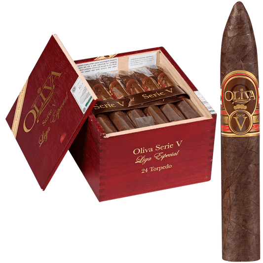 Oliva Serie V Torpedo 24 Ct. Box 6.00X56