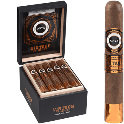Onyx Vintage Nicaragua Magnum 20 Ct. Box 6.00X61