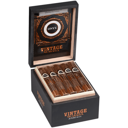 Onyx Vintage Nicaragua Toro 20 Ct. Box 6.00X54