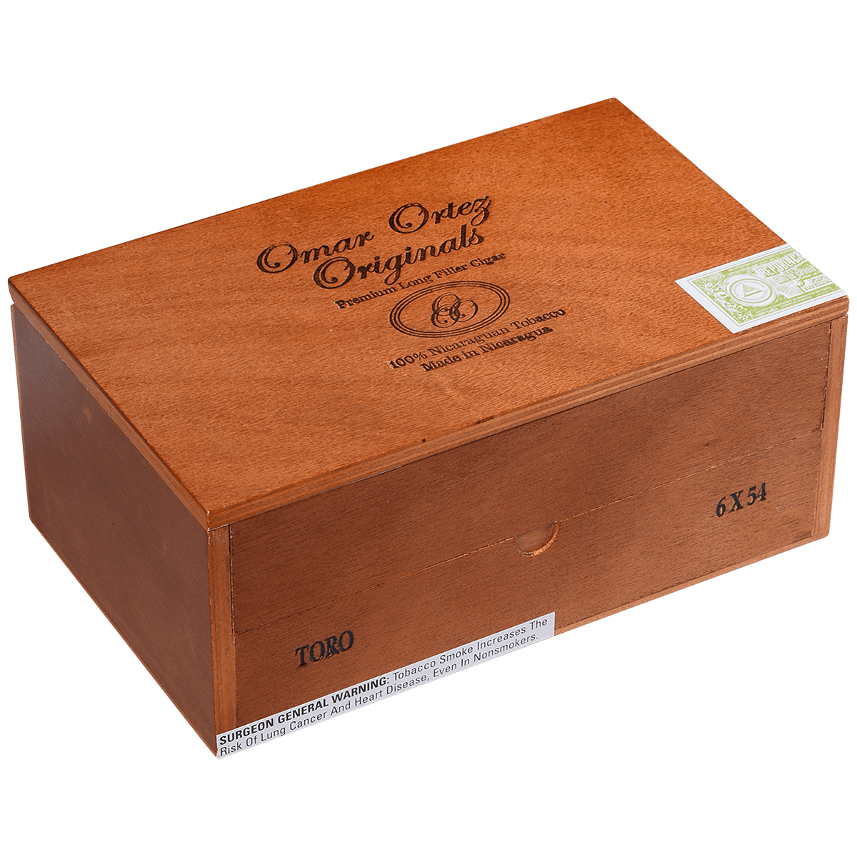 Omar Ortez Originals Toro 60 Ct. Box 6.00X54
