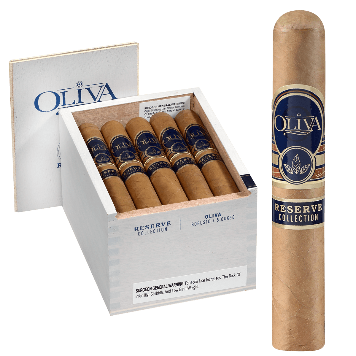 Reserve Collection Oliva Robusto 20 Ct. Box 4.50 X50
