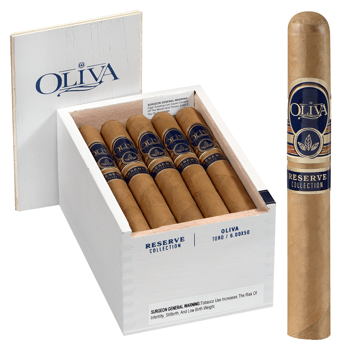 Reserve Collection Oliva Toro 20Ct Box 6.00X50
