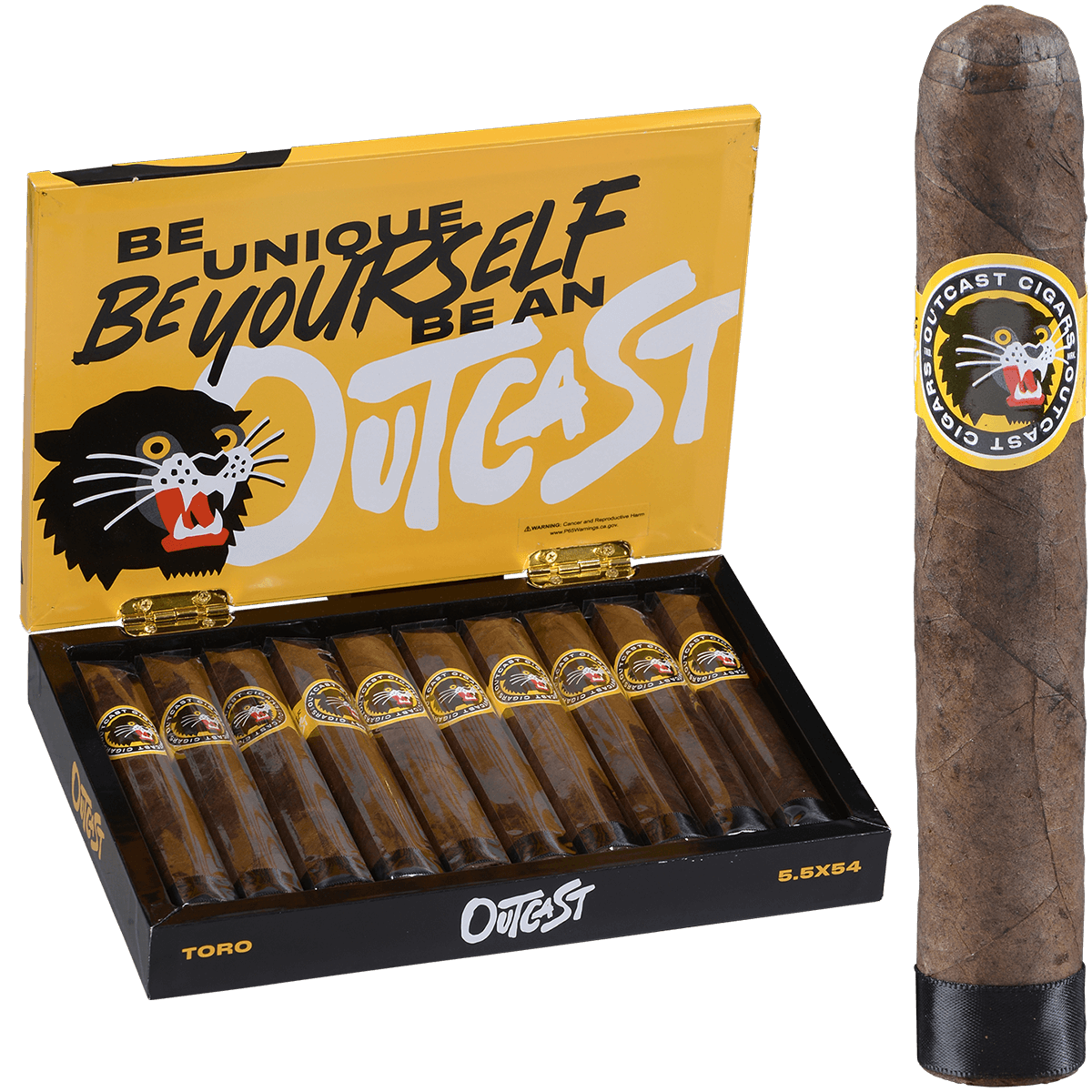 Miami Outcast Toro 10 Ct Box 5.5X54