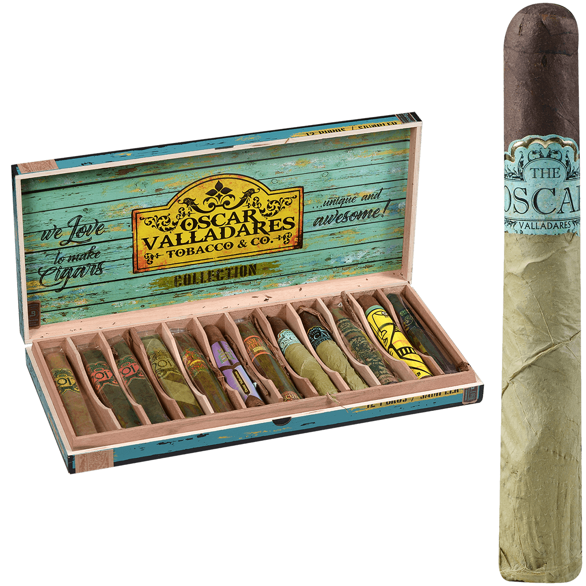 Sampler Oscar Valladares Collection 12 Ct. Box