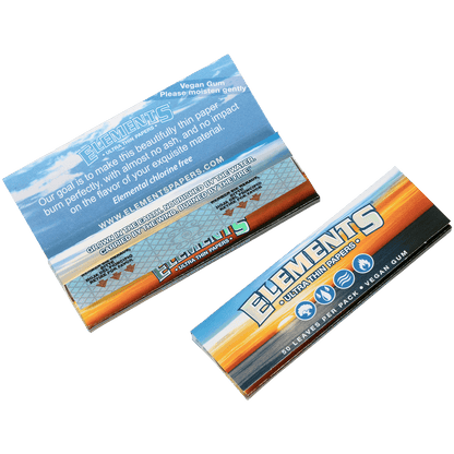 Papers Elements Thin Rice 1 1/4" 50 Ct. Box