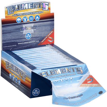 Papers Elements Artesano Ultra Thin Rice King Size Magnetic Closure 15/33 Ct