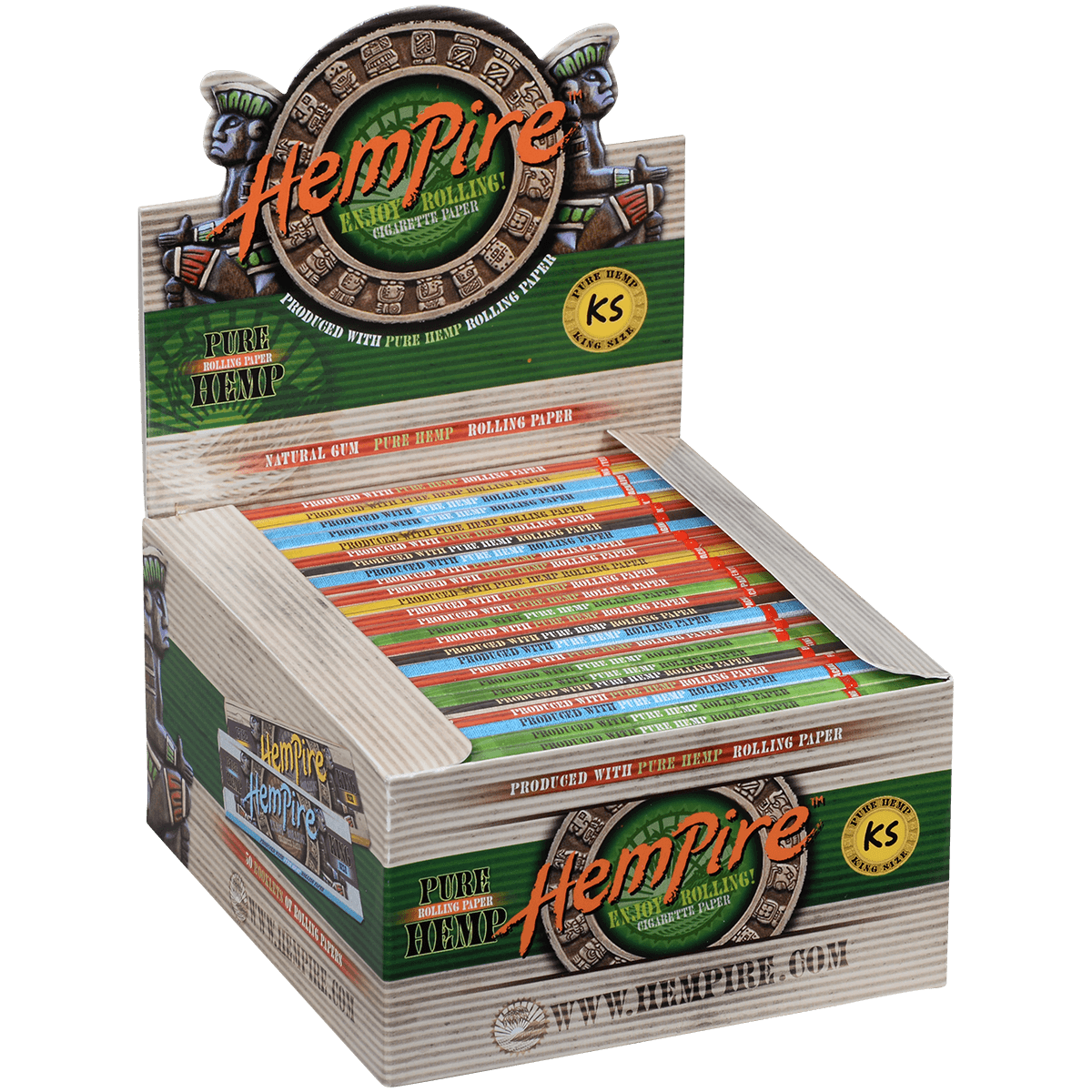 **PAPERS HEMPIRE KING SIZE 110X52MM 50/33 CT. BOX