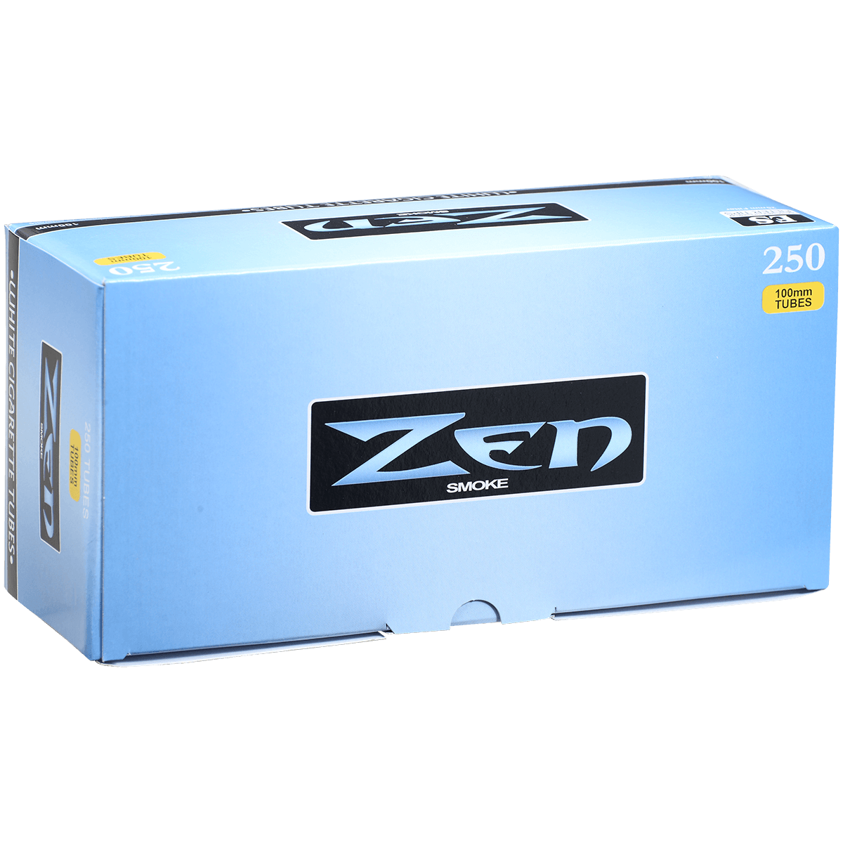 Cigarette Tubes Zen 100Mm White 250 Ct. Box