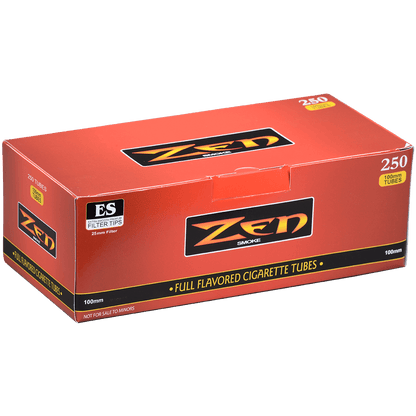 Cigarette Tubes Zen 100Mm Full Flavor 250 Ct. Box