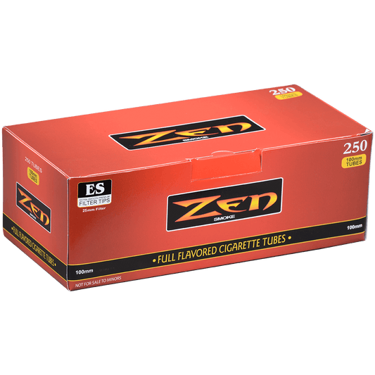 Cigarette Tubes Zen 100Mm Full Flavor 250 Ct. Box