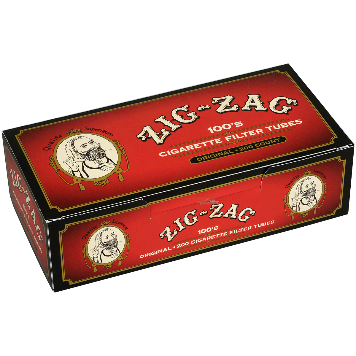Cigarette Tubes Zig Zag 100Mm Full Flavor 200 Ct. Box