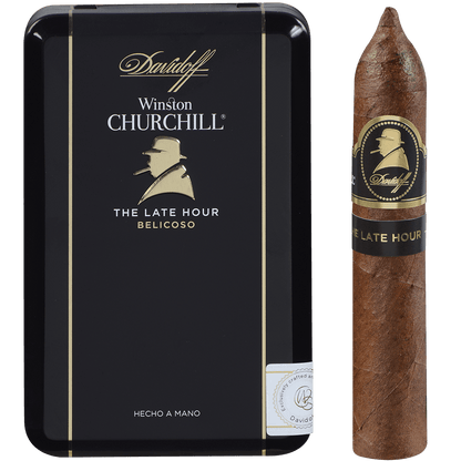 Davidoff Winston Churchillthe Late Hour Belicoso 20Ct 5/4 Tin 4.50X46