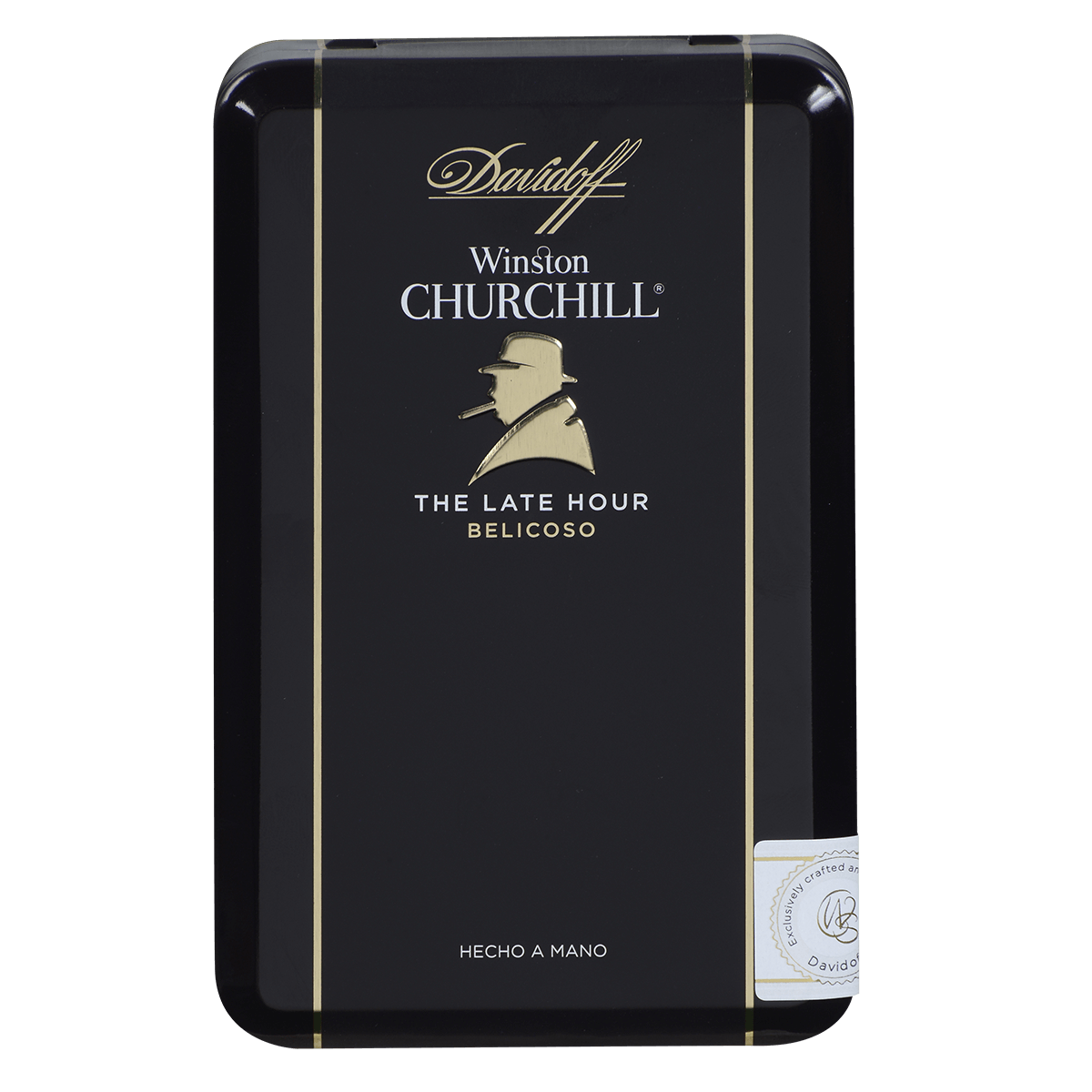 Davidoff Winston Churchillthe Late Hour Belicoso 20Ct 5/4 Tin 4.50X46