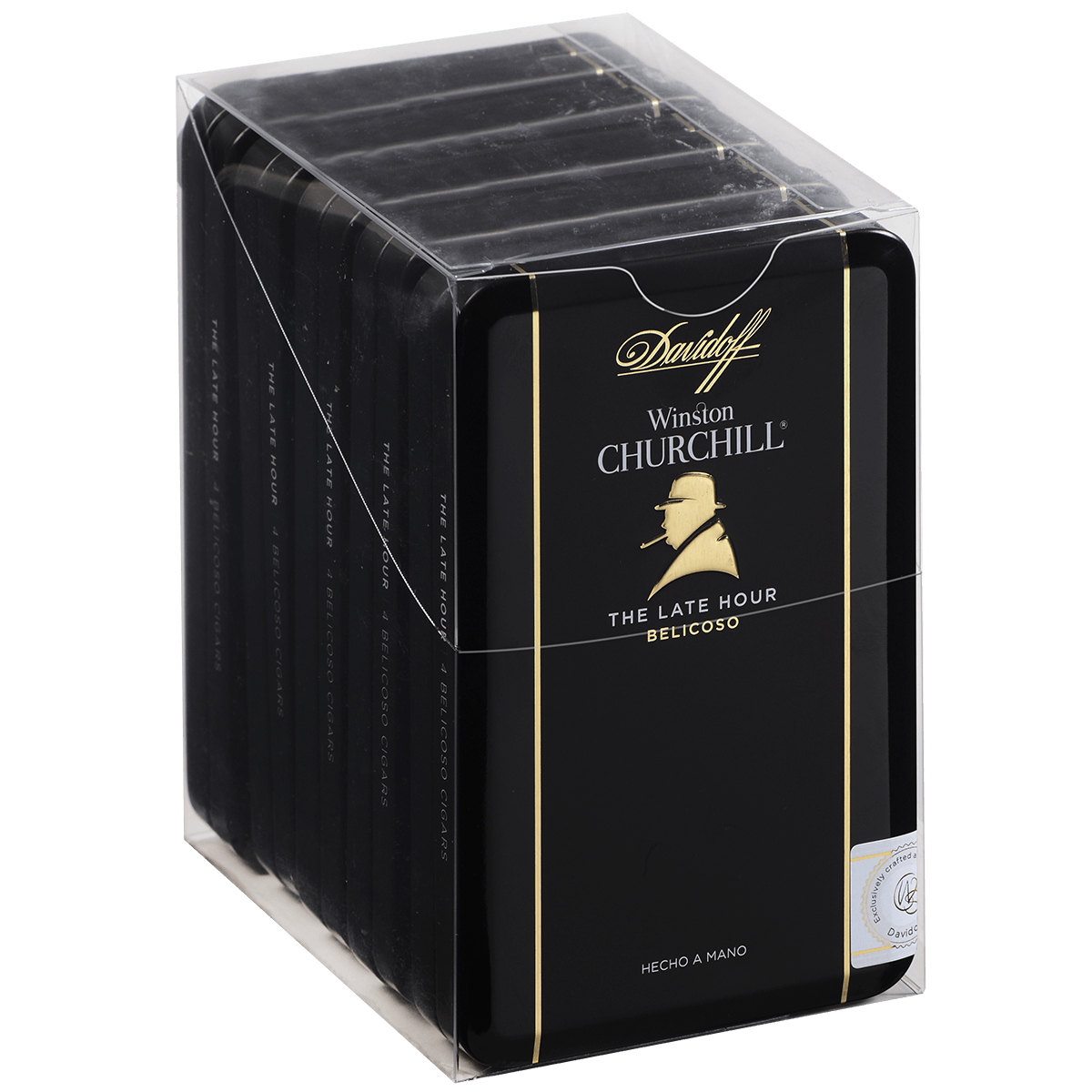 Davidoff Winston Churchillthe Late Hour Belicoso 20Ct 5/4 Tin 4.50X46