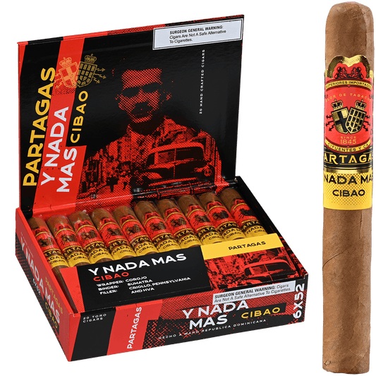 Partagas Y Nada Mas Cibao Toro 20 Ct. Box 6X52