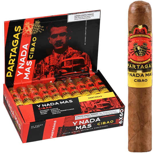 Partagas Y Nada Mas Cibao Gordo 20 Ct. Box 6X60