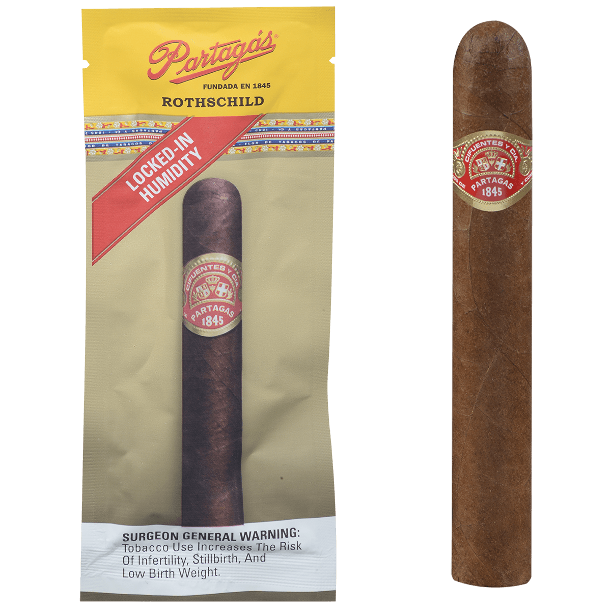 Partagas Freshness Pack Roth Schild 6 Ct. Box 5.50X49
