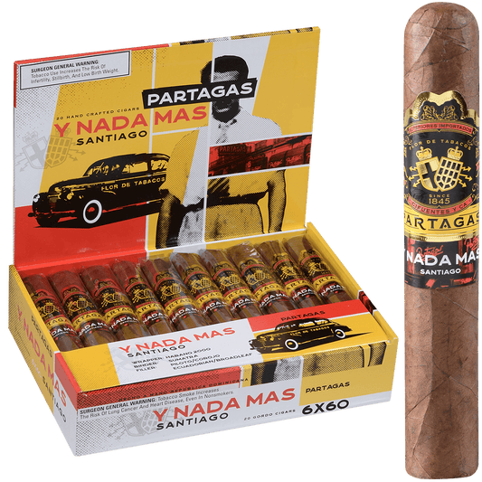 Partagas Y Nada Mas Gigante 20 Ct. Box 6.00X60
