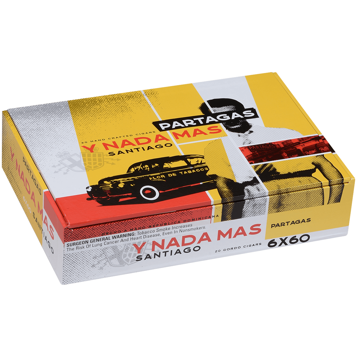 Partagas Y Nada Mas Gigante 20 Ct. Box 6.00X60