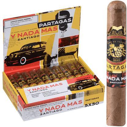 Partagas Y Nada Mas Robusto 20 Ct. Box 5.00X50