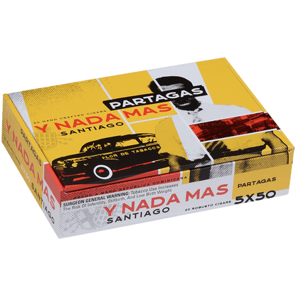 Partagas Y Nada Mas Robusto 20 Ct. Box 5.00X50